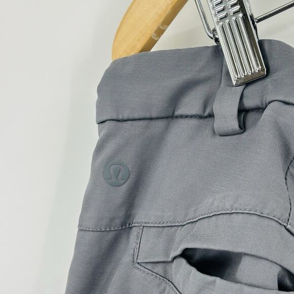 Lululemon Pants Mens 36 Grey Gray ABC Slim Fit Five Pocket Utilitech Performance - Picture 6 of 8